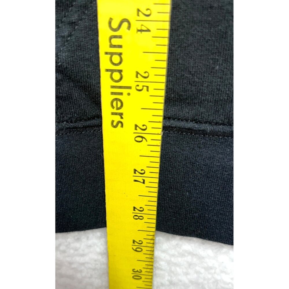 Marvel Deadpool "Shhh No One Cares" Graphic Black Hoodie XL Cotton Blend - Picture 6 of 6